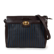 Buy online an authentic Delvaux multicolor Toile De Cuir Crossbody in good condition at Labellov in Antwerp.