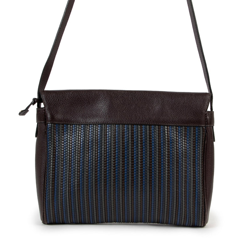 Buy online an authentic Delvaux multicolor Toile De Cuir Crossbody in good condition at Labellov in Antwerp.