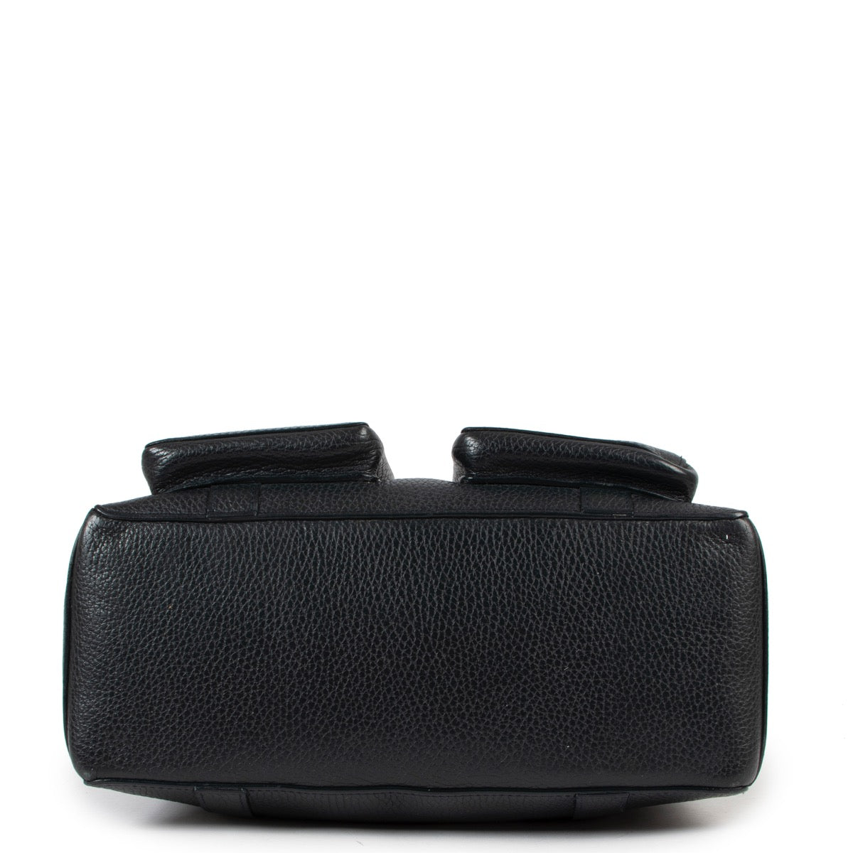 Buy online an authentic second hand Delvaux blue front pocket shoulder bag in very good condition at Labellov in Antwerp.
