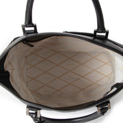 Buy online an authentic second hand Delvaux black Toile De Cuir every D tote bag in very good condition at labellov at Antwerp.