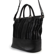 Buy online an authentic second hand Delvaux black Toile De Cuir every D tote bag in very good condition at labellov at Antwerp.