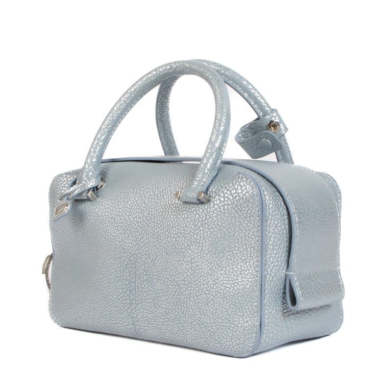 Delvaux Flashlight Crispy Calf Cool Box Mini Handbag