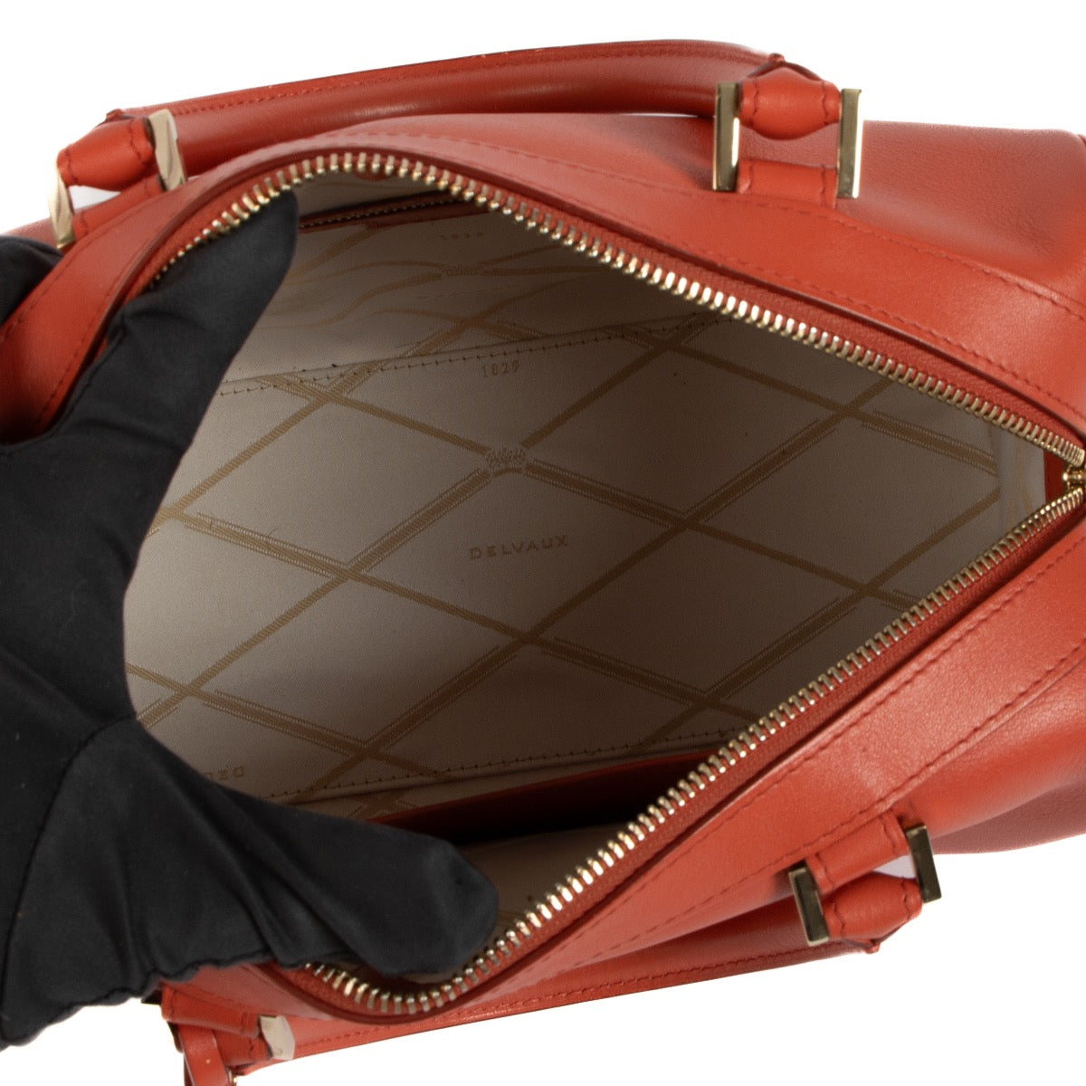 Shop 100% authentic second-hand Delvaux Sunset Allure Louise Boston PM Bag on Labellov.com
