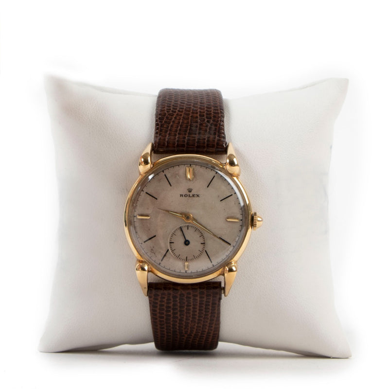 Rolex Precision 4332 Gold Watch