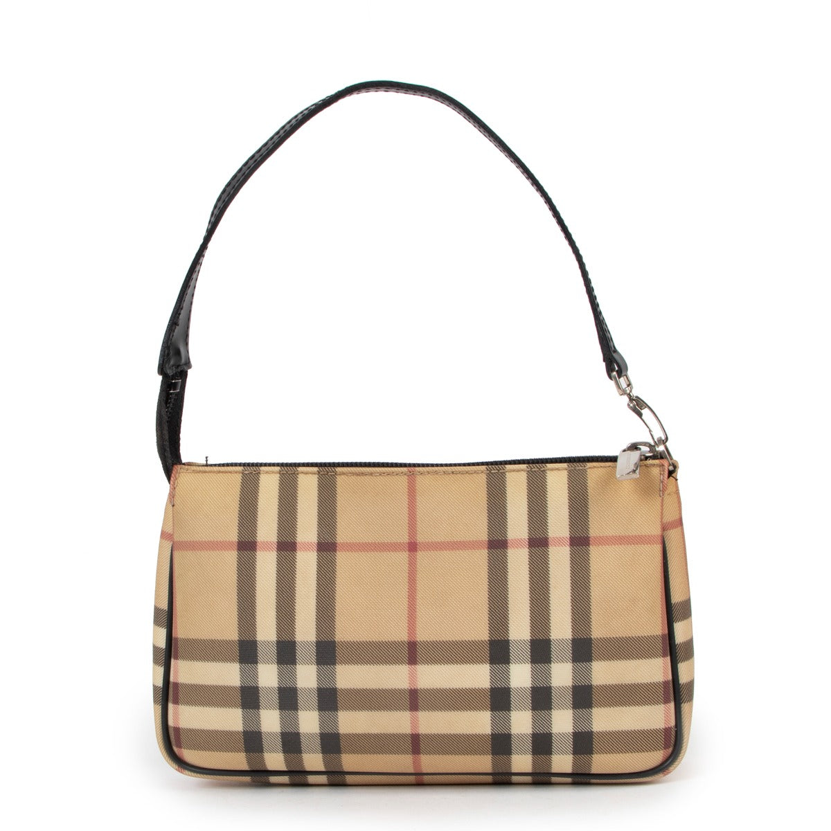 Buy online an authentic second hand Burberry Nova Check shoulder bag in very good condition at Labellov in Antwerp