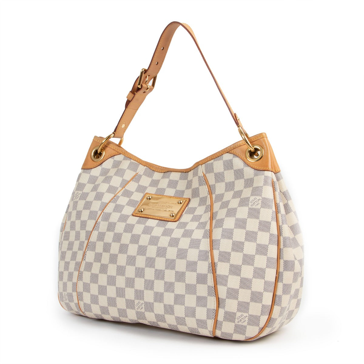 Shop authentic second hand designer vintage Louis Vuitton Galliera PM Damier Azur Canvas Bag at Labellov