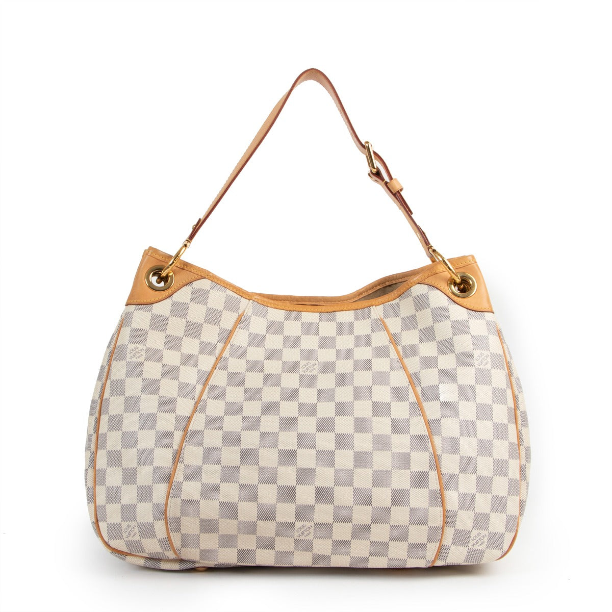 Shop authentic second hand designer vintage Louis Vuitton Galliera PM Damier Azur Canvas Bag at Labellov