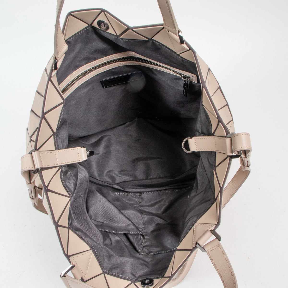 Issey Miyake Bao Bao Beige Crystal Matte Bag
