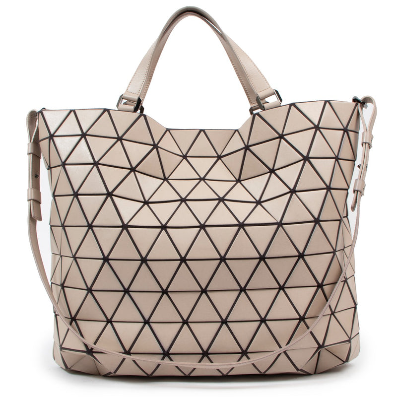 Issey Miyake Bao Bao Beige Crystal Matte Bag