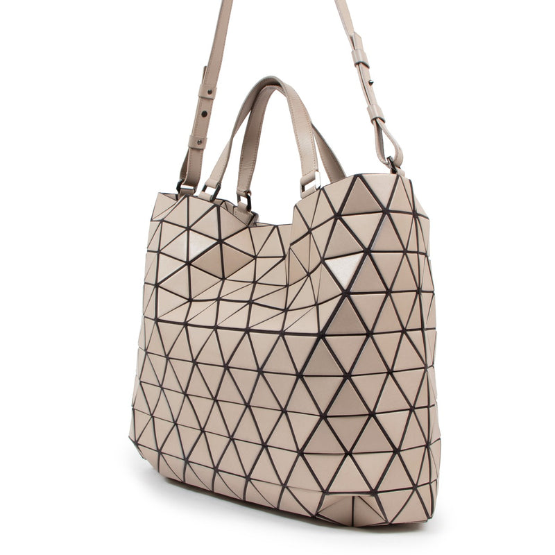 Issey Miyake Bao Bao Beige Crystal Matte Bag
