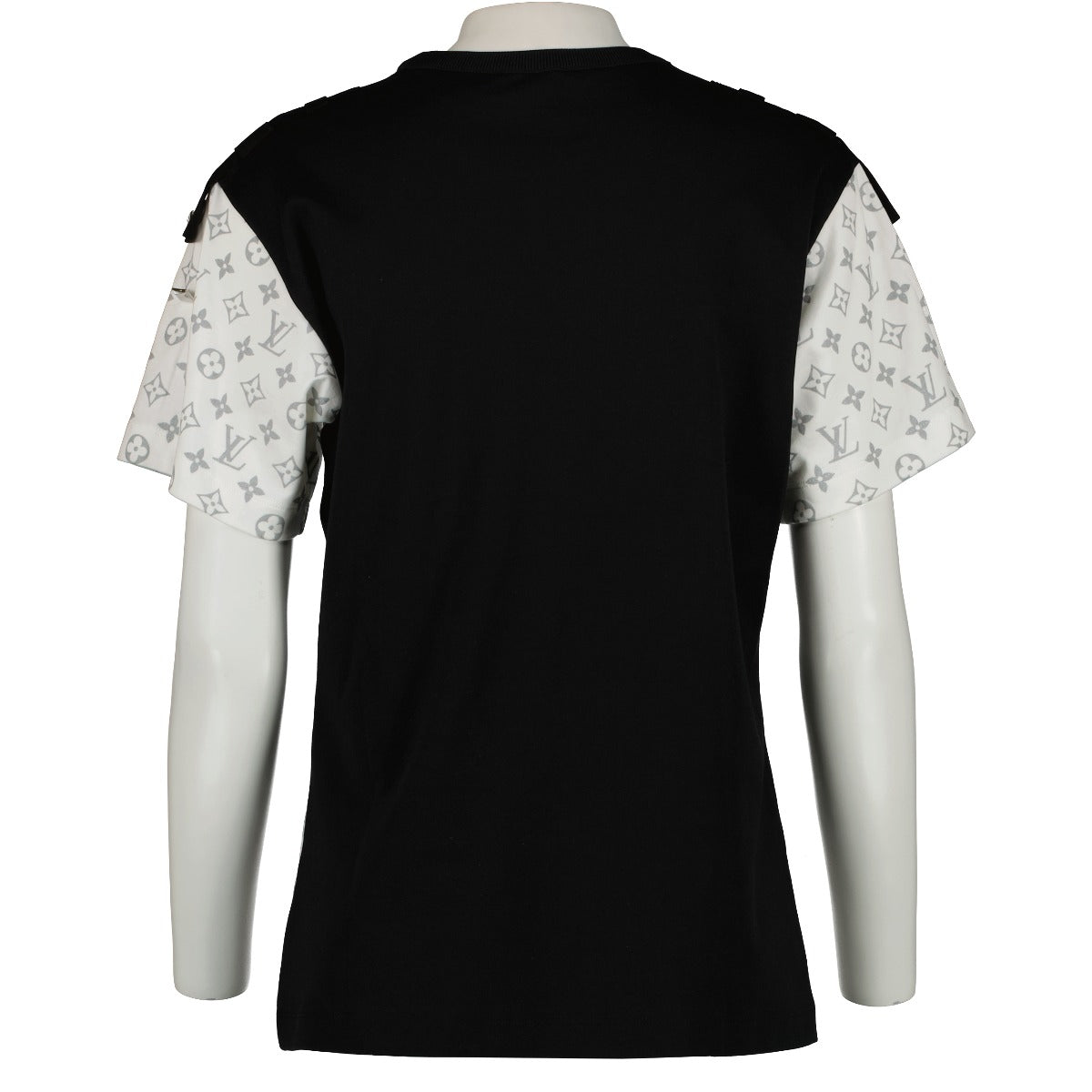 Buy an authentic second-hand Louis Vuitton Black White Monogram Top in very good condition at Labellov Antwerp.