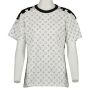 Buy an authentic second-hand Louis Vuitton Black White Monogram Top in very good condition at Labellov Antwerp.