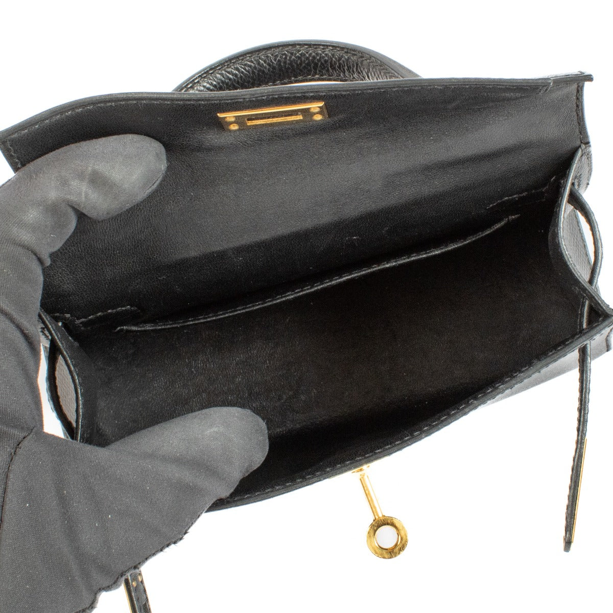 Hermès Kelly II Mini Black Epsom GHW
