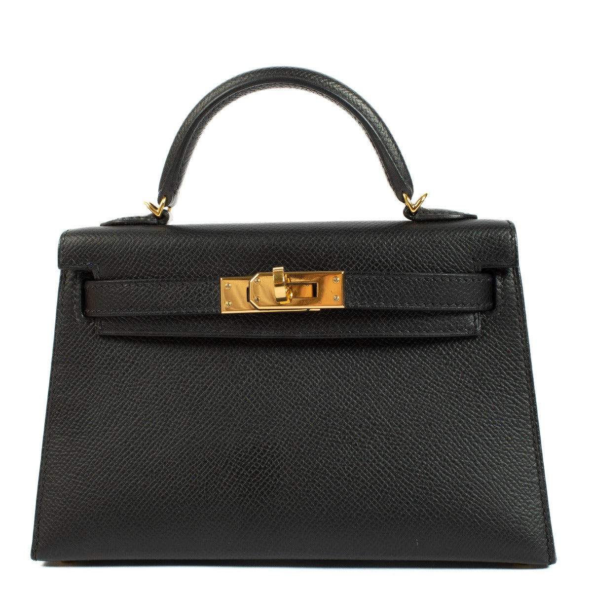 Hermès Kelly Mini Black Epsom GHW