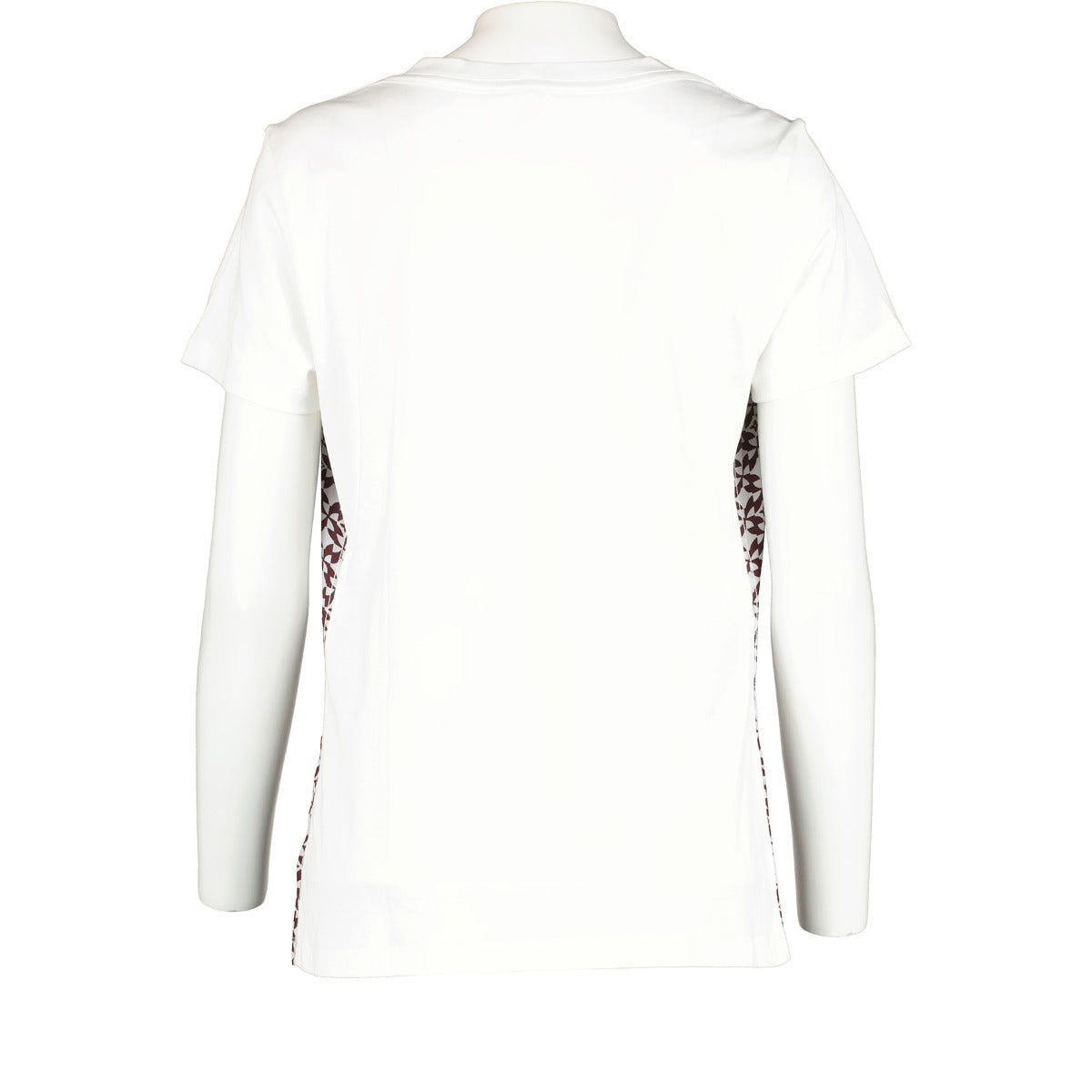 Louis Vuitton White Monogram Silk T-Shirt