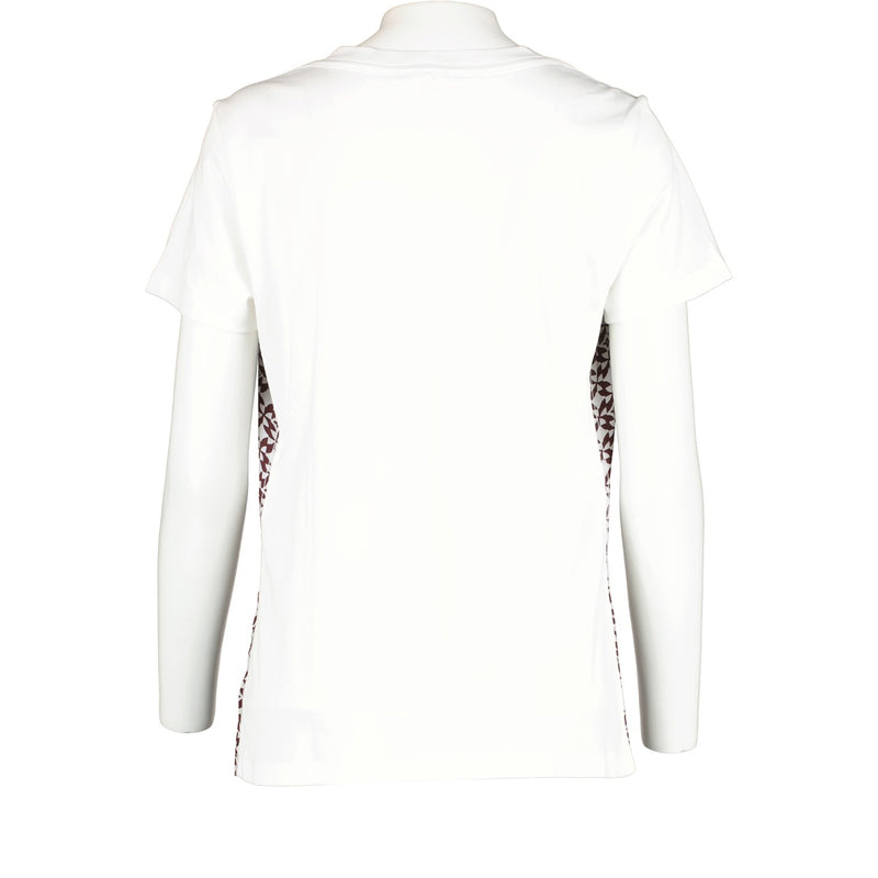 Louis Vuitton White Monogram Silk T-Shirt