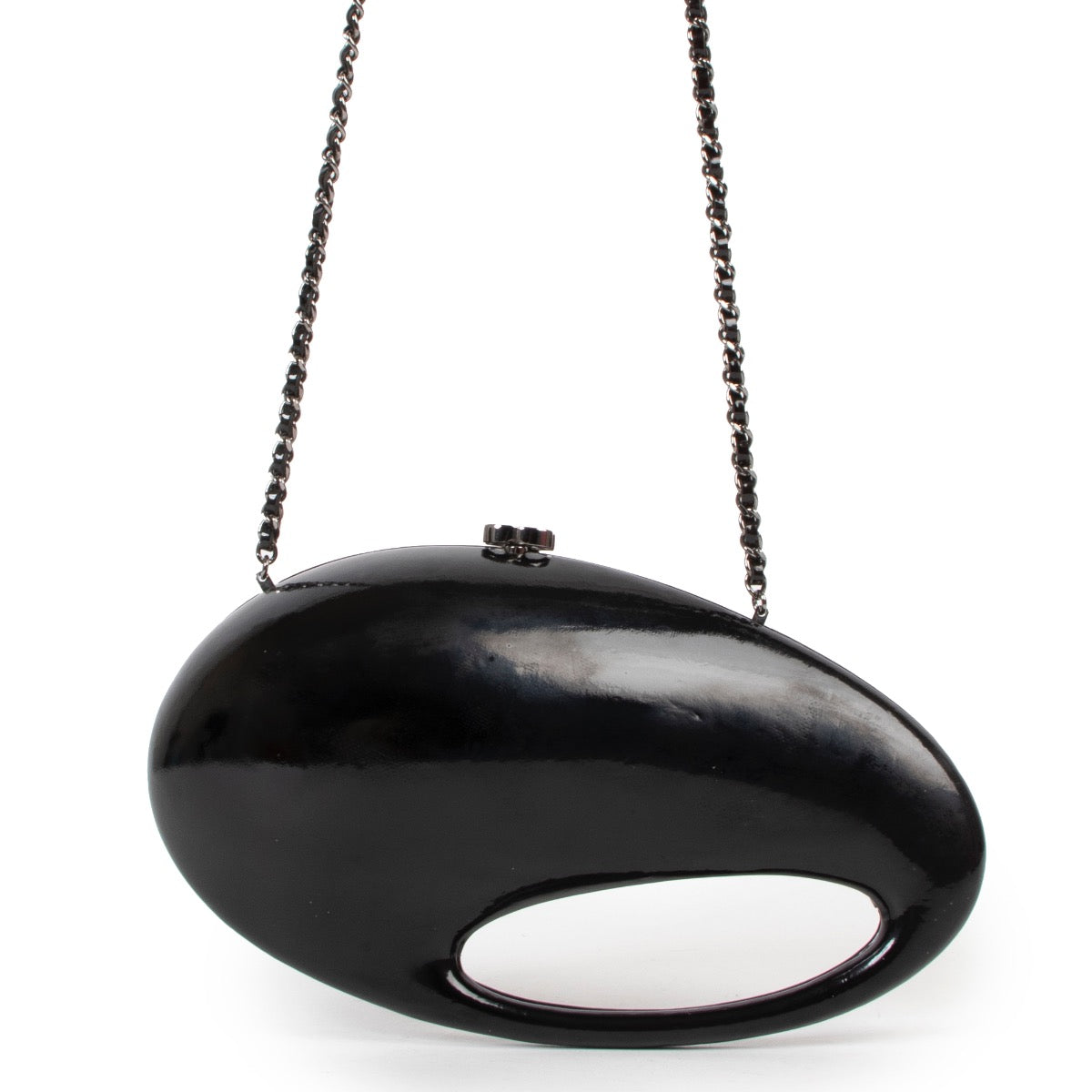 Exclusive designer luxury Chanel Mobile Art Zaha Hadid Limited Edition Clutch With Chain Bag at Labellov
