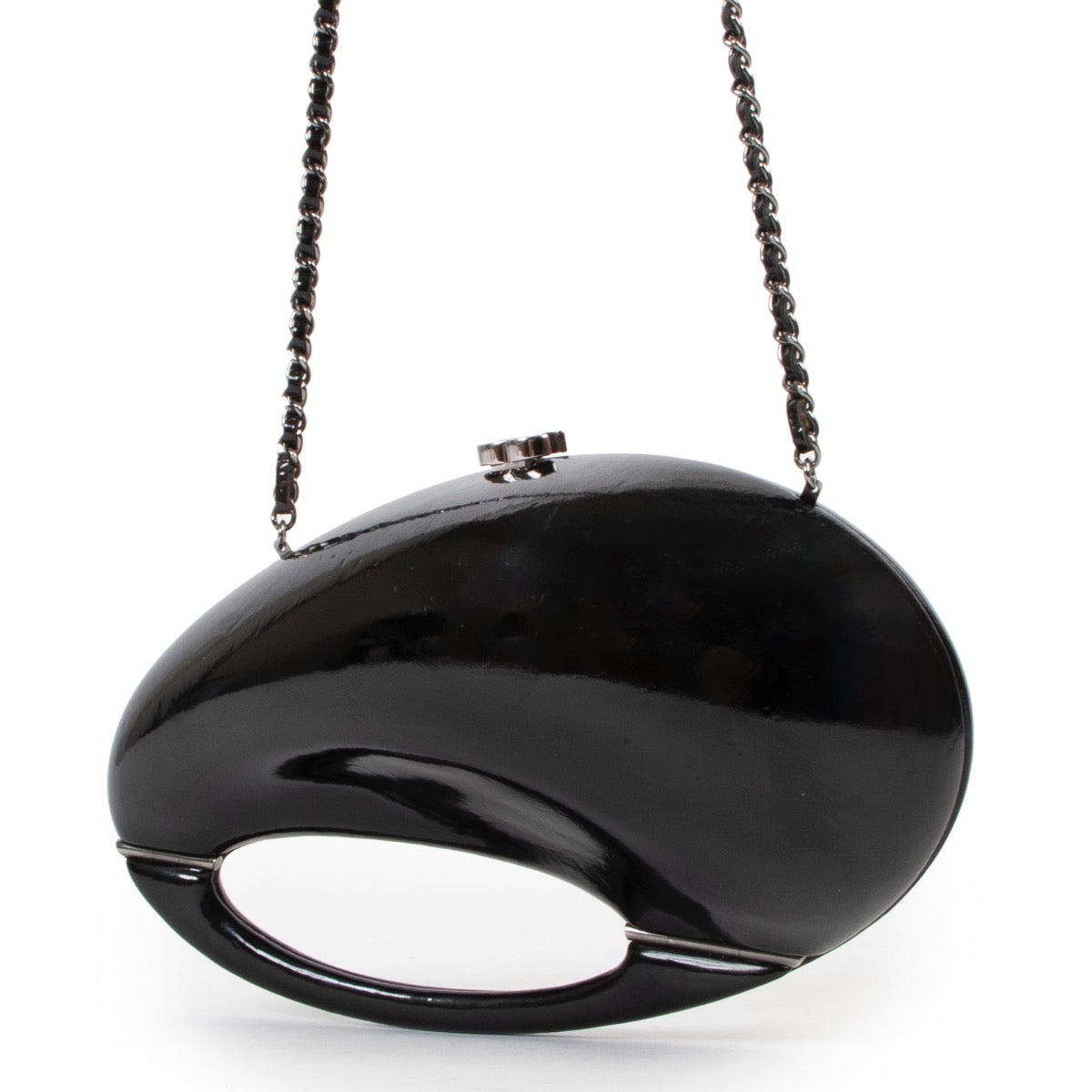 Exclusive designer luxury Chanel Mobile Art Zaha Hadid Limited Edition Clutch With Chain Bag at Labellov