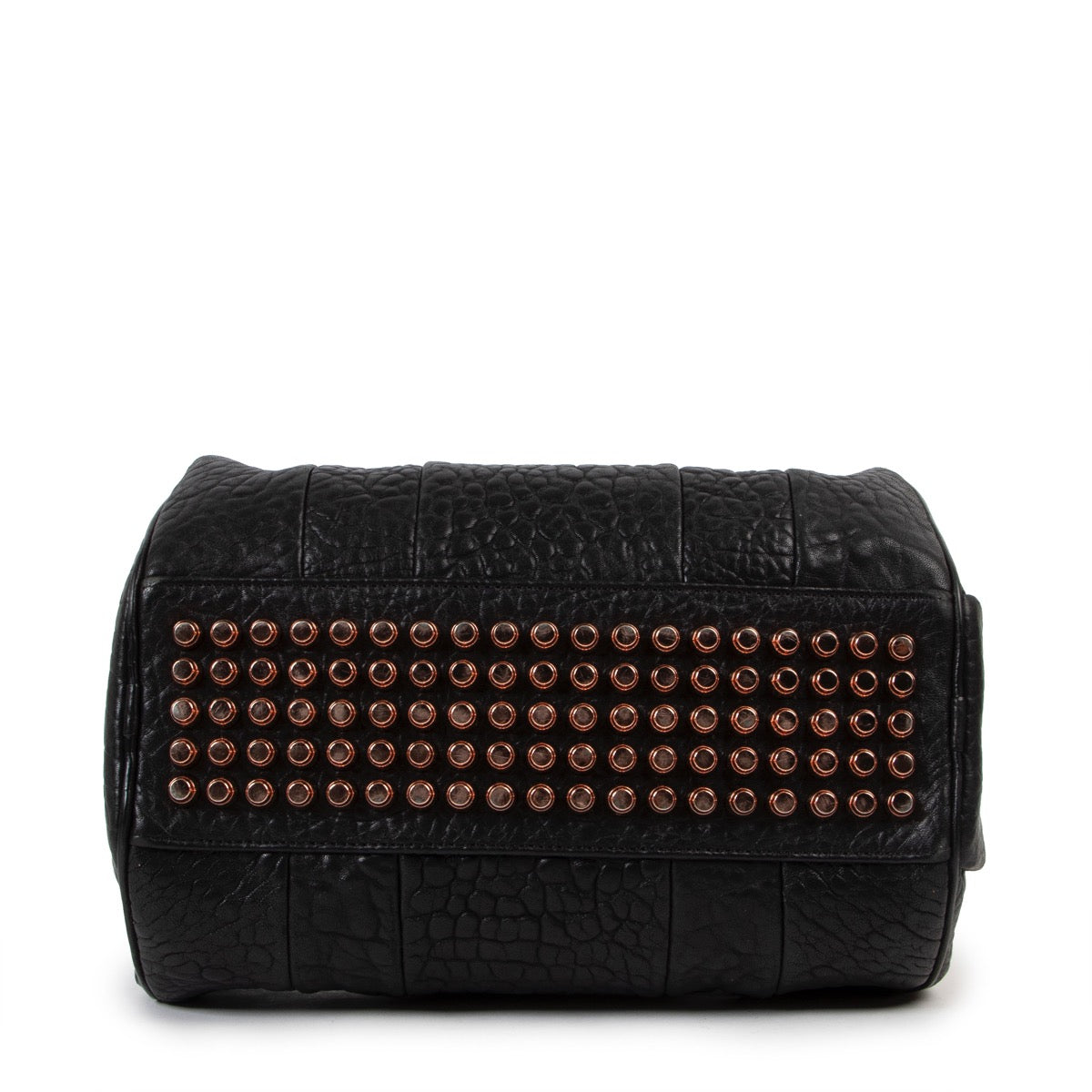 Buy an authentic second hand Alexander Wang Black Leather Rocco Bag in good pre-loved condition at Labellov.