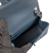 Shop 100% authentic second-hand Chanel Blue Caviar Mini Classic Flap on Labellov.com