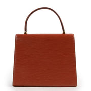 Shop authentic second hand Louis Vuitton Kenyan Fawn Epi Leather Malesherbes Top Handle Bag at Labellov