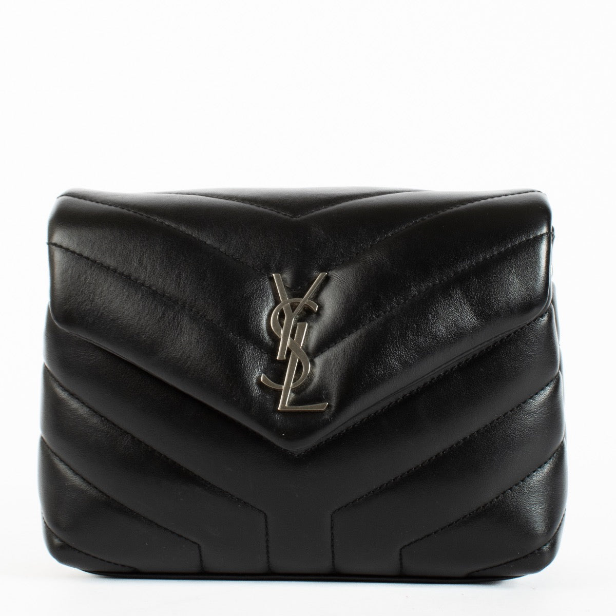 authentic preloved Saint Laurent black loulou Crossbody on Labellov.com