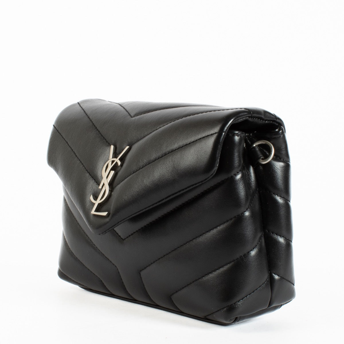 authentic preloved Saint Laurent black loulou Crossbody on Labellov.com