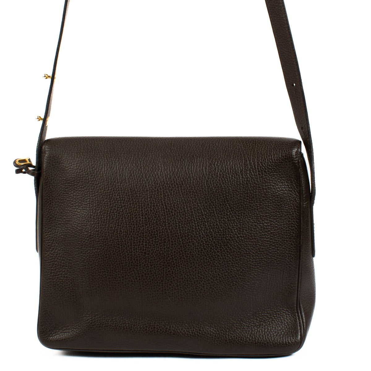 shop 100% authentic second hand Delvaux Brown Poirier Crossbody Bag on Labellov.com