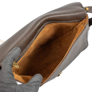 shop 100% authentic second hand Delvaux Brown Poirier Crossbody Bag on Labellov.com