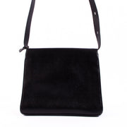shop safe online at Labellov in Antwerp this 100% authentic second hand Delvaux Black Baudrier Shoulder Bag