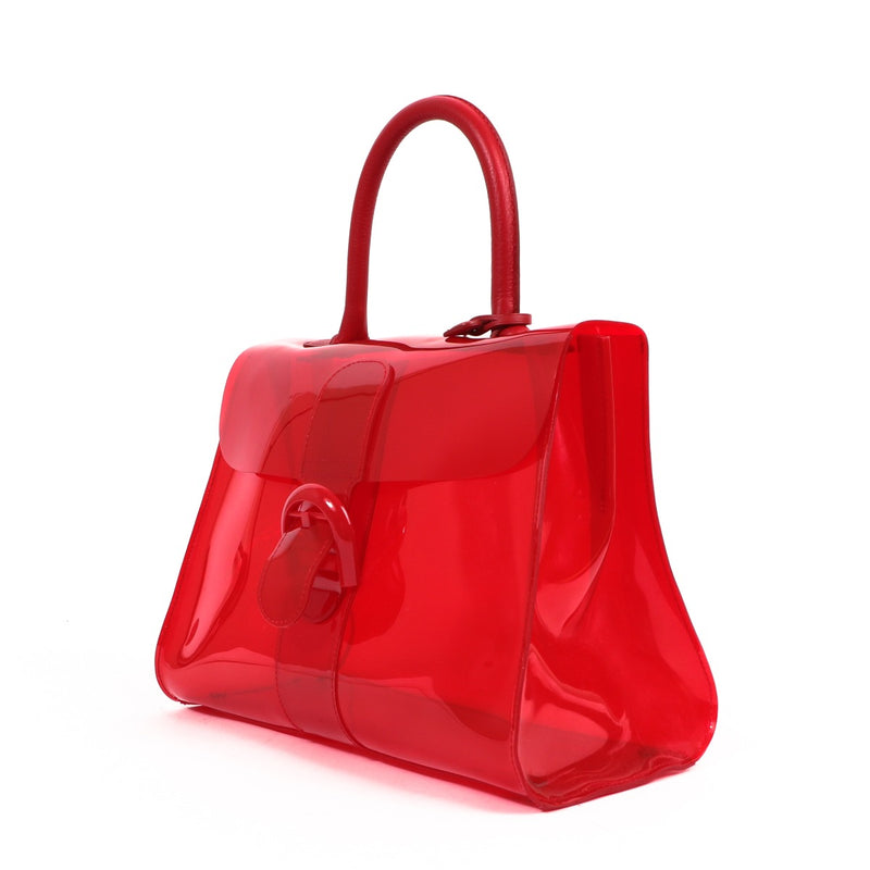 Buy an authentic Delvaux Le Chaperon Rouge Vinyl Brillant Bag in very good condition at Labellov in Antwerp