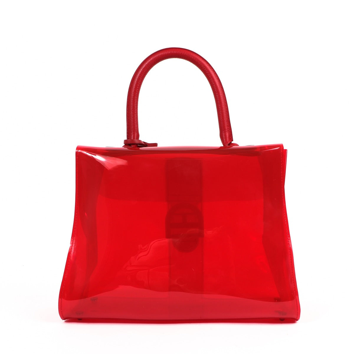 Delvaux Brillant Chaperon Rouge Vinyl Bag