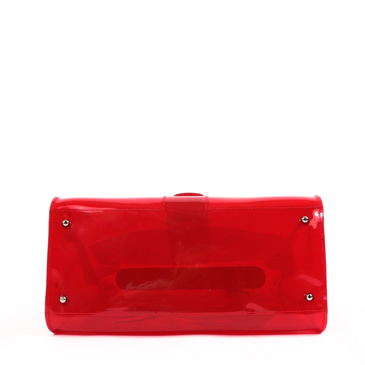 Delvaux Brillant Chaperon Rouge Vinyl Bag