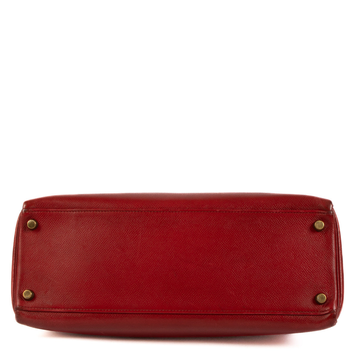 Hermès Kelly 32 Rouge Vif Courchevel for sale at Labellov secondhand luxury in Antwerp and Knokke. 100% authentic luxury.