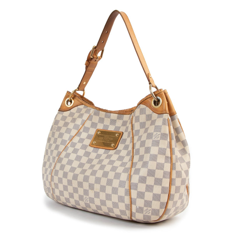 Louis Vuitton Galliera PM Damier Azur Shoulder Bag