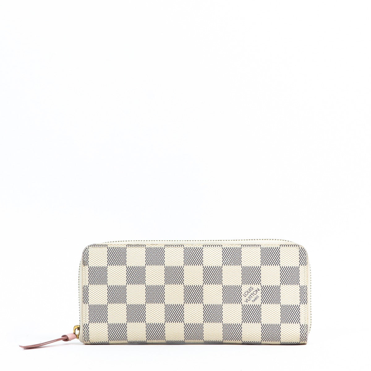 Louis Vuitton Clemence Damier Azur Canvas Wallet