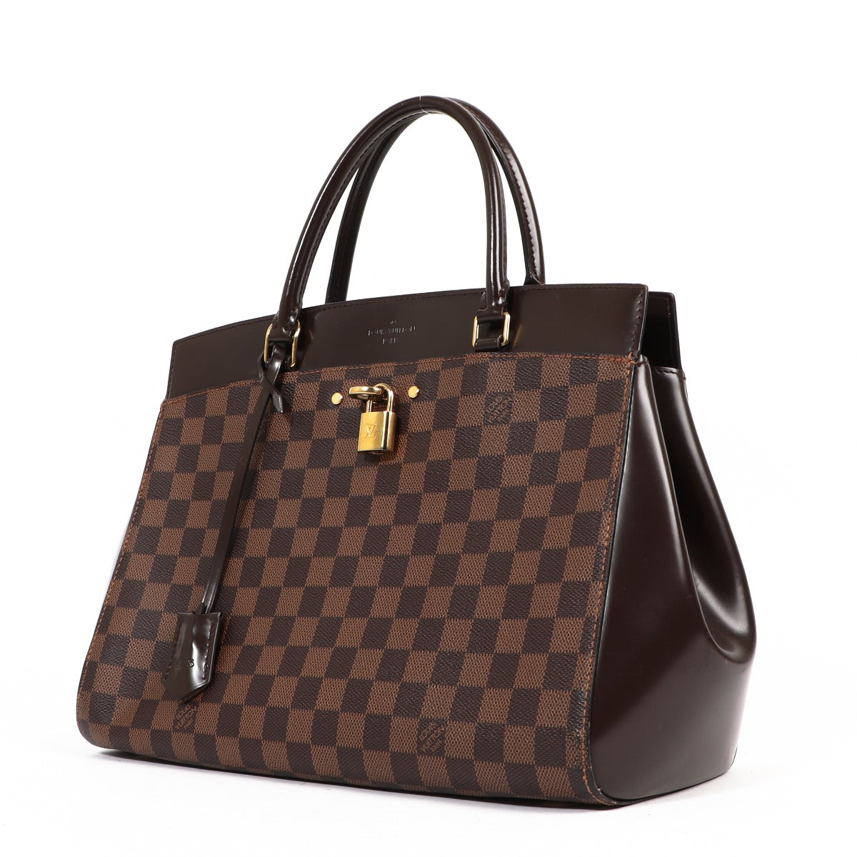 Sac bandoulière Louis Vuitton Rivoli MM Damier Ébène
