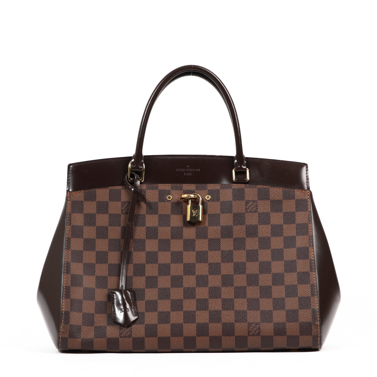 Sac bandoulière Louis Vuitton Rivoli MM Damier Ébène