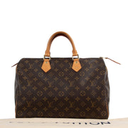 Shop safe online at Labellov in Antwerp this 100% authentic second hand Louis Vuitton Speedy 35 Monogram Canvas