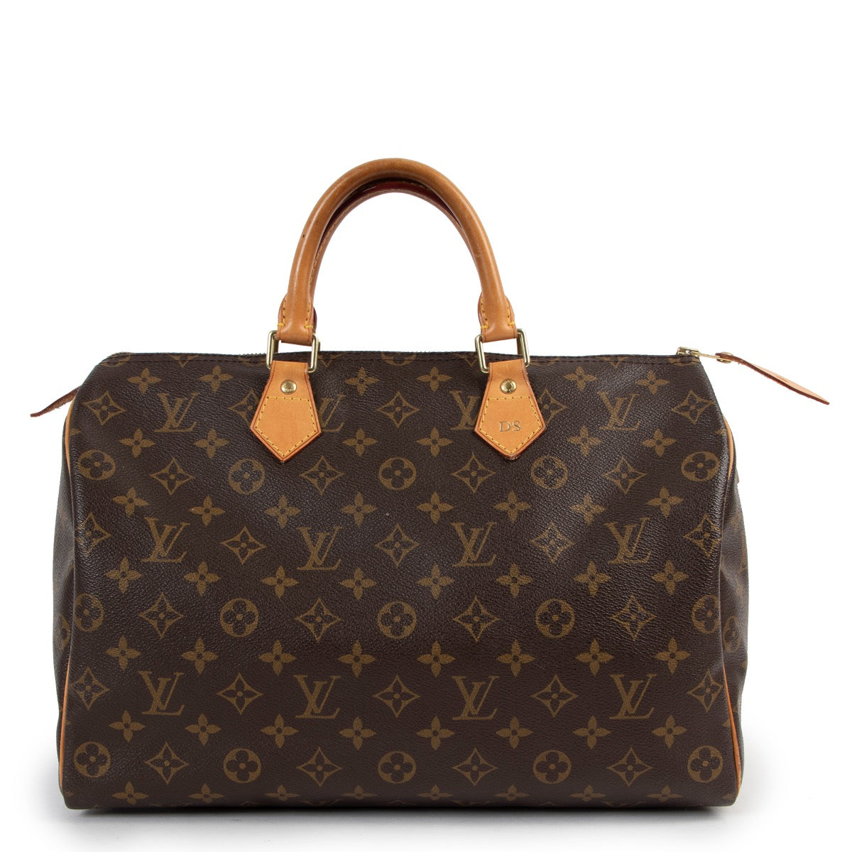 Shop safe online at Labellov in Antwerp this 100% authentic second hand Louis Vuitton Speedy 35 Monogram Canvas