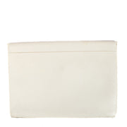 Delvaux White Leather Vintage Pouch