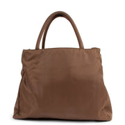 Prada Corinto Brown Nylon Handbag