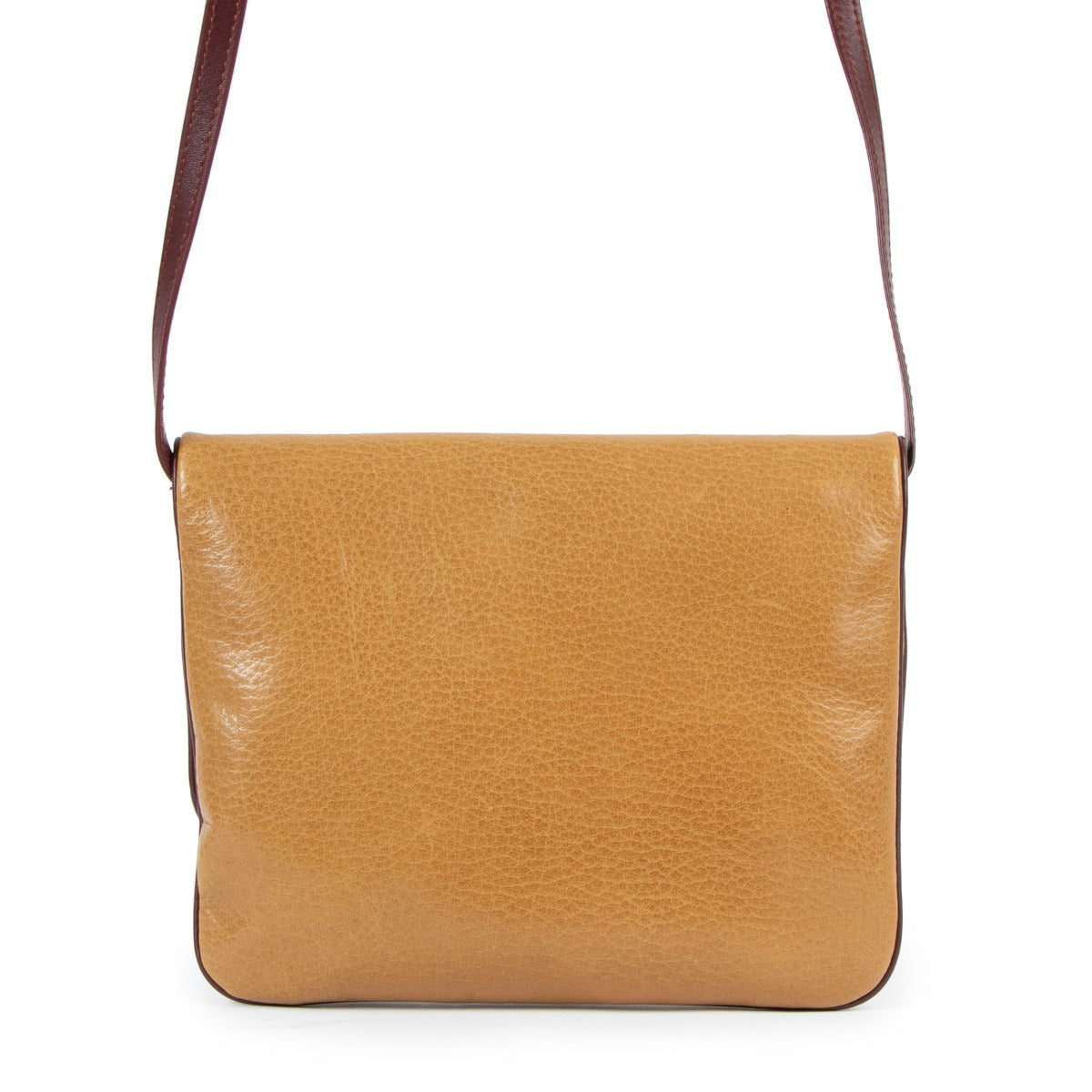 Must de Cartier Vintage Bicolour Leather Flap Crossbody Bag
