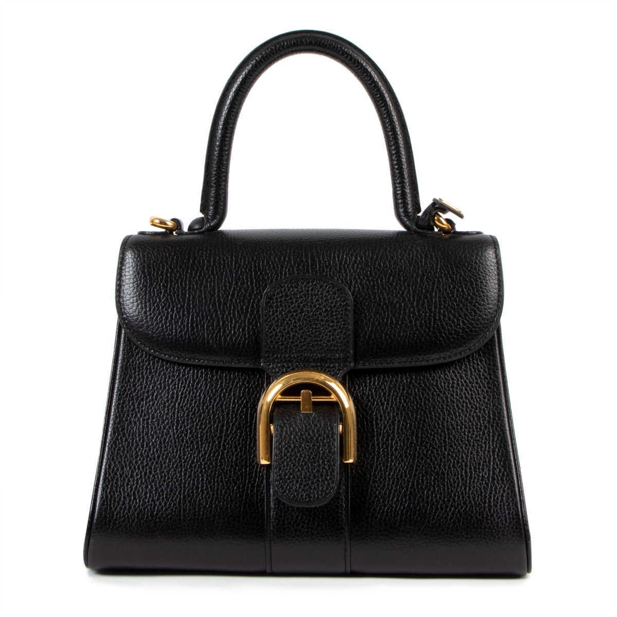 Delvaux Black Brillant PM Shoulder Bag