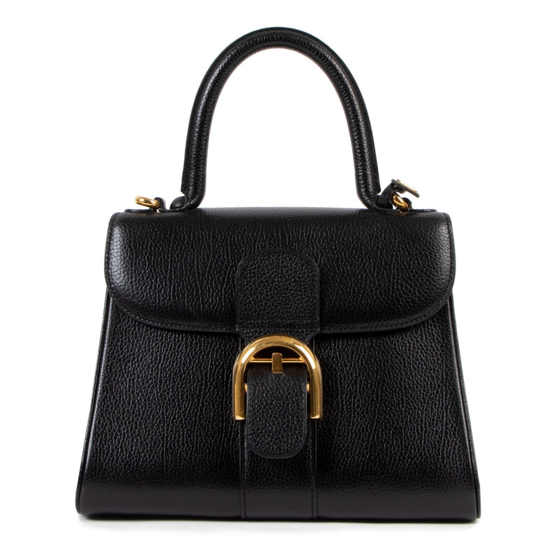 Delvaux Black Brillant PM Shoulder Bag