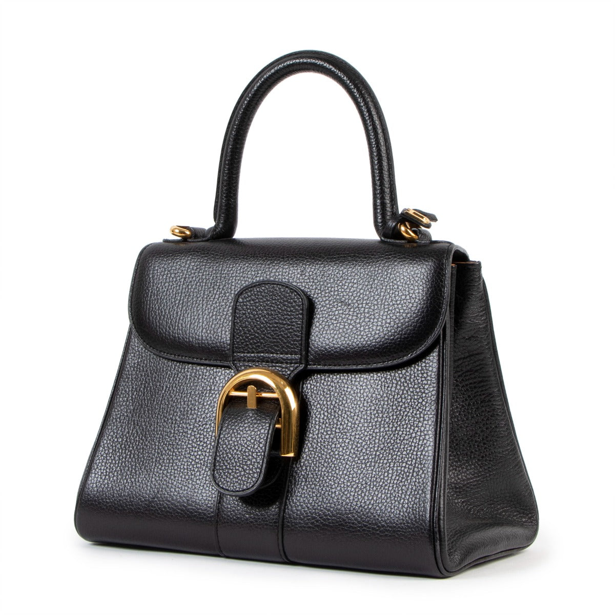 Delvaux Black Brillant PM Shoulder Bag