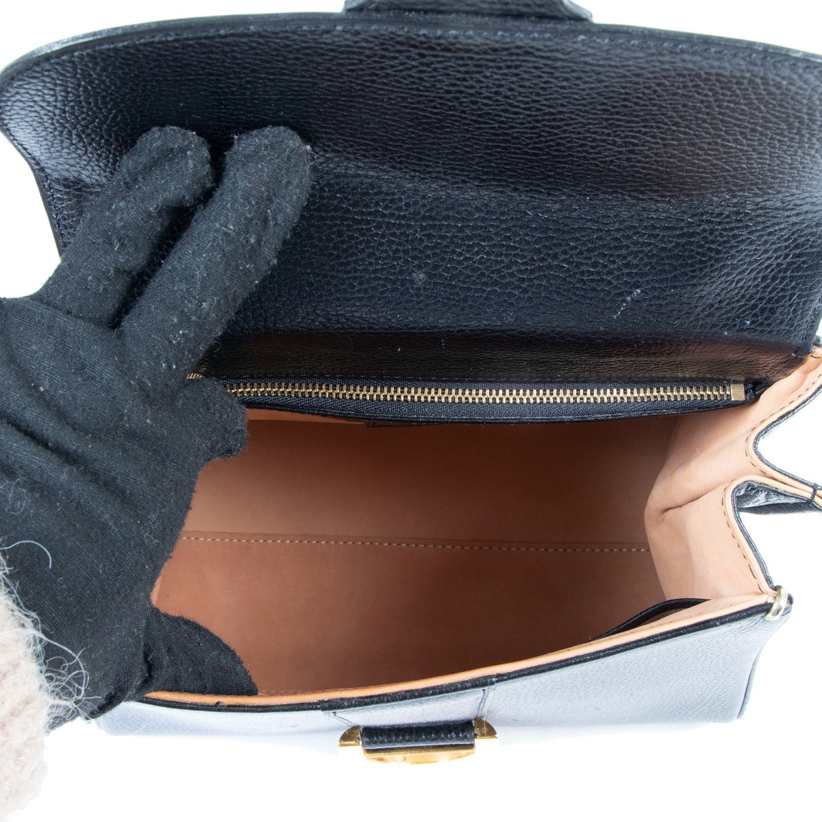 Delvaux Black Brillant PM Shoulder Bag