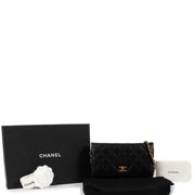 shop 100% authentic second hand Chanel Black Caviar Classic Wallet On Chain on Labellov.com