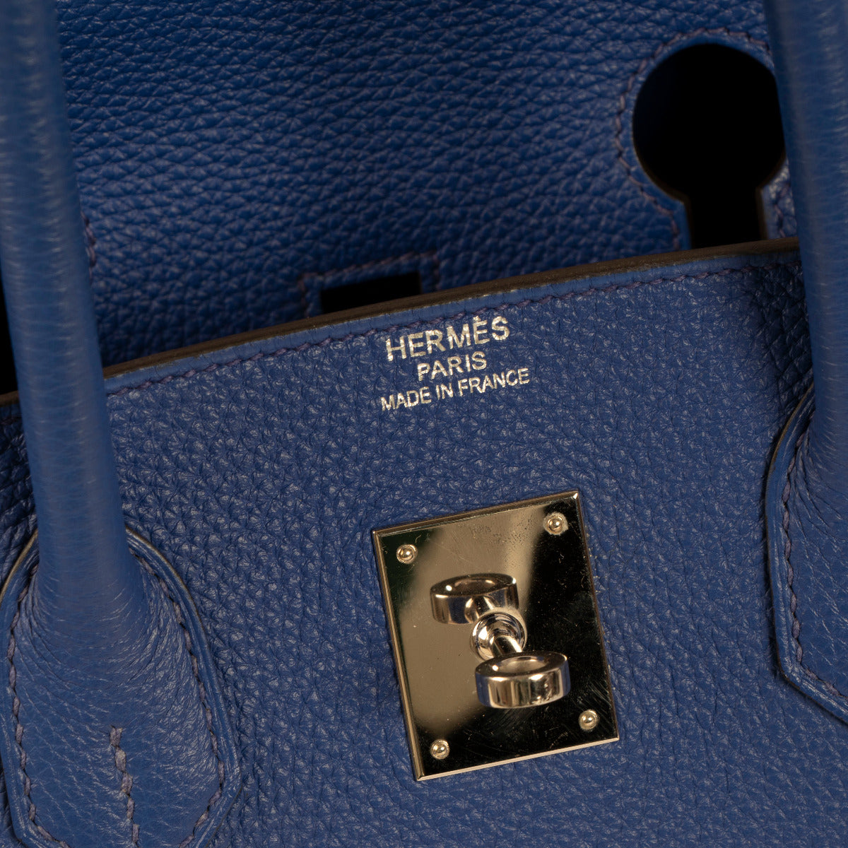 Hermès Birkin 35 Bleu Electrique Togo PHW