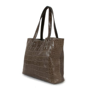 Hermès Double Sens Croco Chiffon PM Alligator/Sikkim Reversible Tote Bag